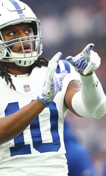 Gruesome ankle injury ends Colts WR Fountain's season